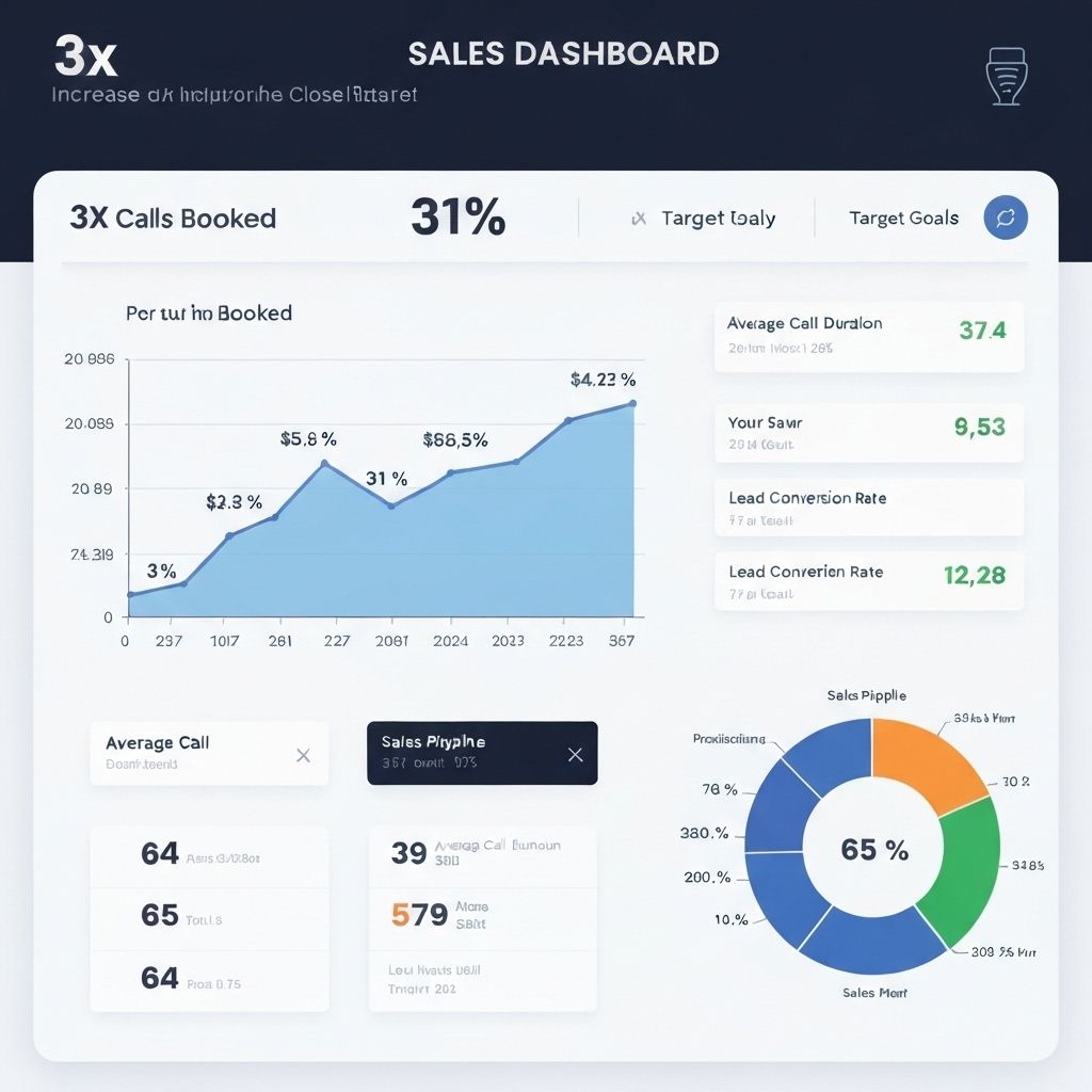 Case Studies: 3x More Sales Calls Booked